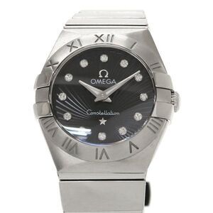 Omega Constellation Brushed 24mm 123.10.24.60.51.001 Ladies Watch